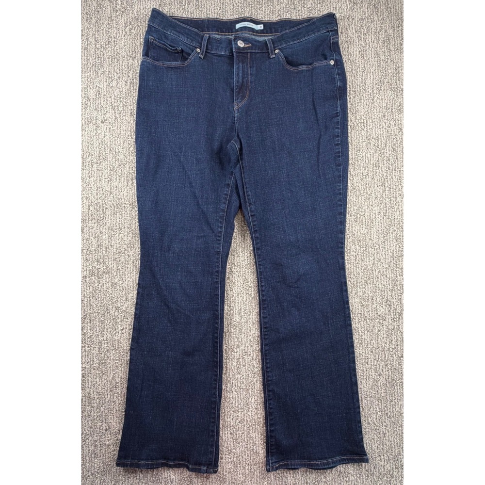 Levi's Classic Bootcut Jeans Womens 31x32(34x31) Dark Wash Blue Denim 39252-0004